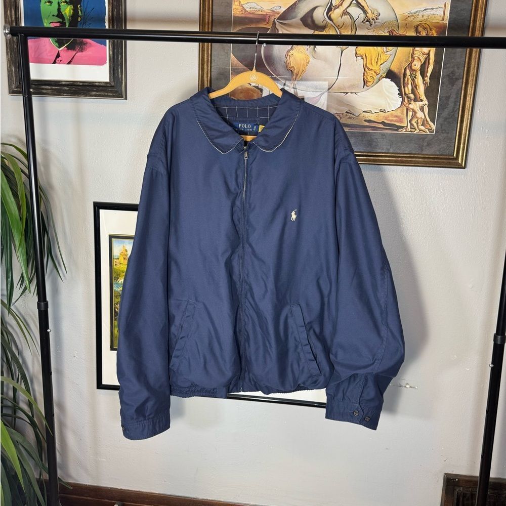 Ralph Lauren Men's Deep Blue Lightweight Jacket 4XLT